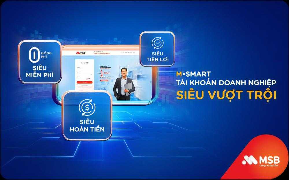 MSB triển khai loạt ưu đãi mở tài khoản doanh nghiệp năm 2026