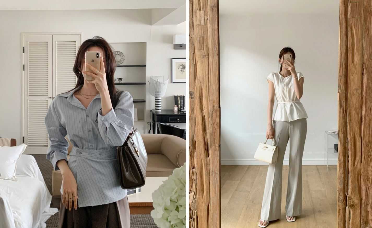 Gợi ý 4 cách phối áo sơ mi và quần ống rộng theo phong cách trẻ trung, thanh lịch